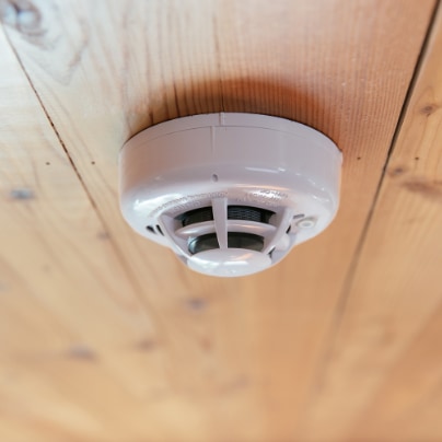 The Woodlands vivint connected fire alarm