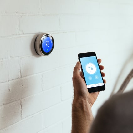 The Woodlands smart thermostat
